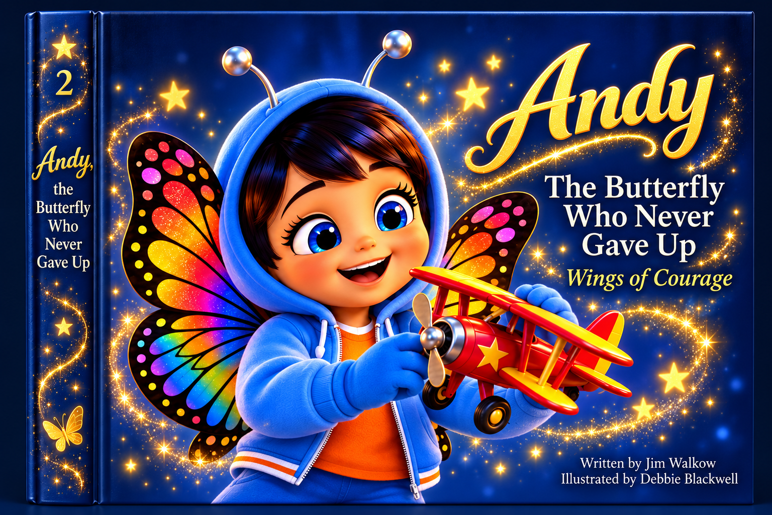 Book 2: Andy, the Butterfly Who Never Gave Up — Wings of Courage